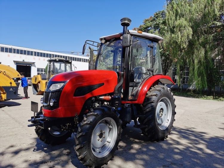 موتور XINCHAI 80HP ماشین تراکتور مزرعه 80 HP تراکتور مینی 4 چرخ