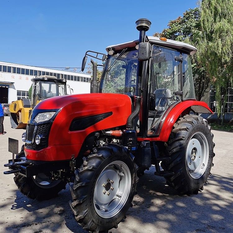 موتور XINCHAI 80HP ماشین تراکتور مزرعه 80 HP تراکتور مینی 4 چرخ