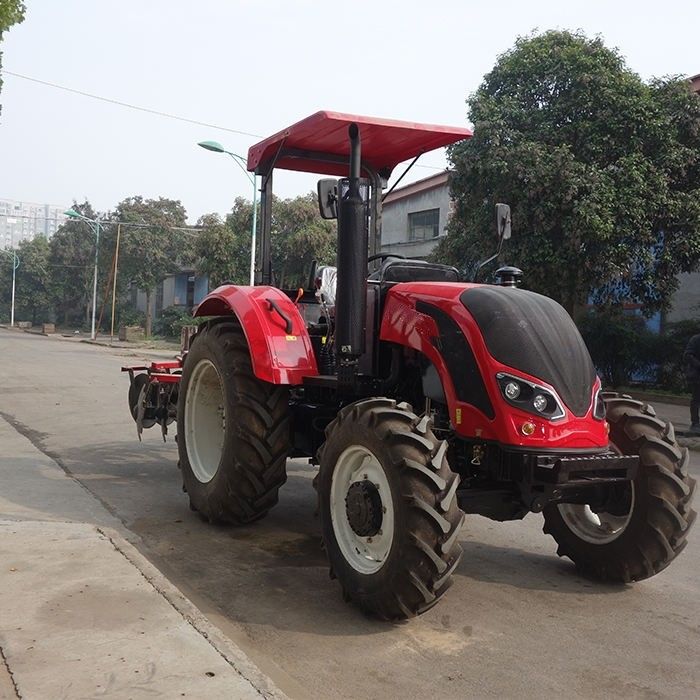 تراکتور مزرعه ای جدید 2024 Gear Drive 110HP 120HP تراکتور چرخ دار با گیربکس