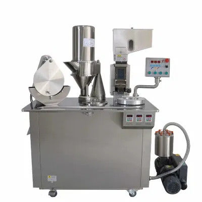 اندازه 4 اندازه 5 پودر کپسول پر کردن ماشین 10000-25000pcs/ساعت سرعت
