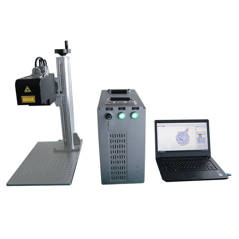ماشین علامت گذاری لیزری 100 وات Mopa JPT Color 3d Dynamic Focusing Laser