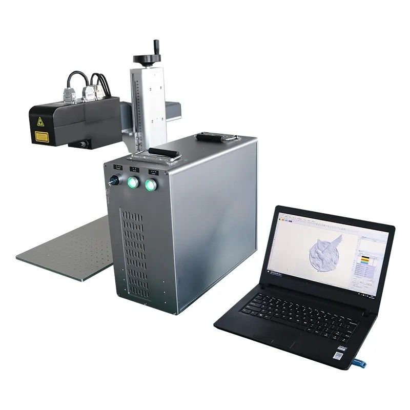 ماشین علامت گذاری لیزری 100 وات Mopa JPT Color 3d Dynamic Focusing Laser