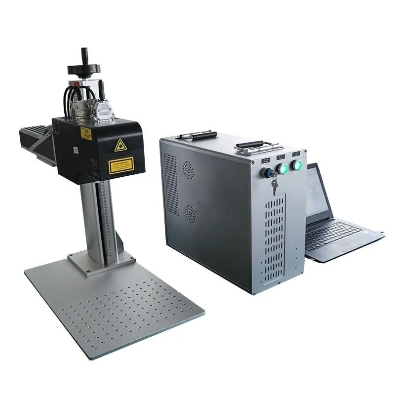 ماشین علامت گذاری لیزری 100 وات Mopa JPT Color 3d Dynamic Focusing Laser